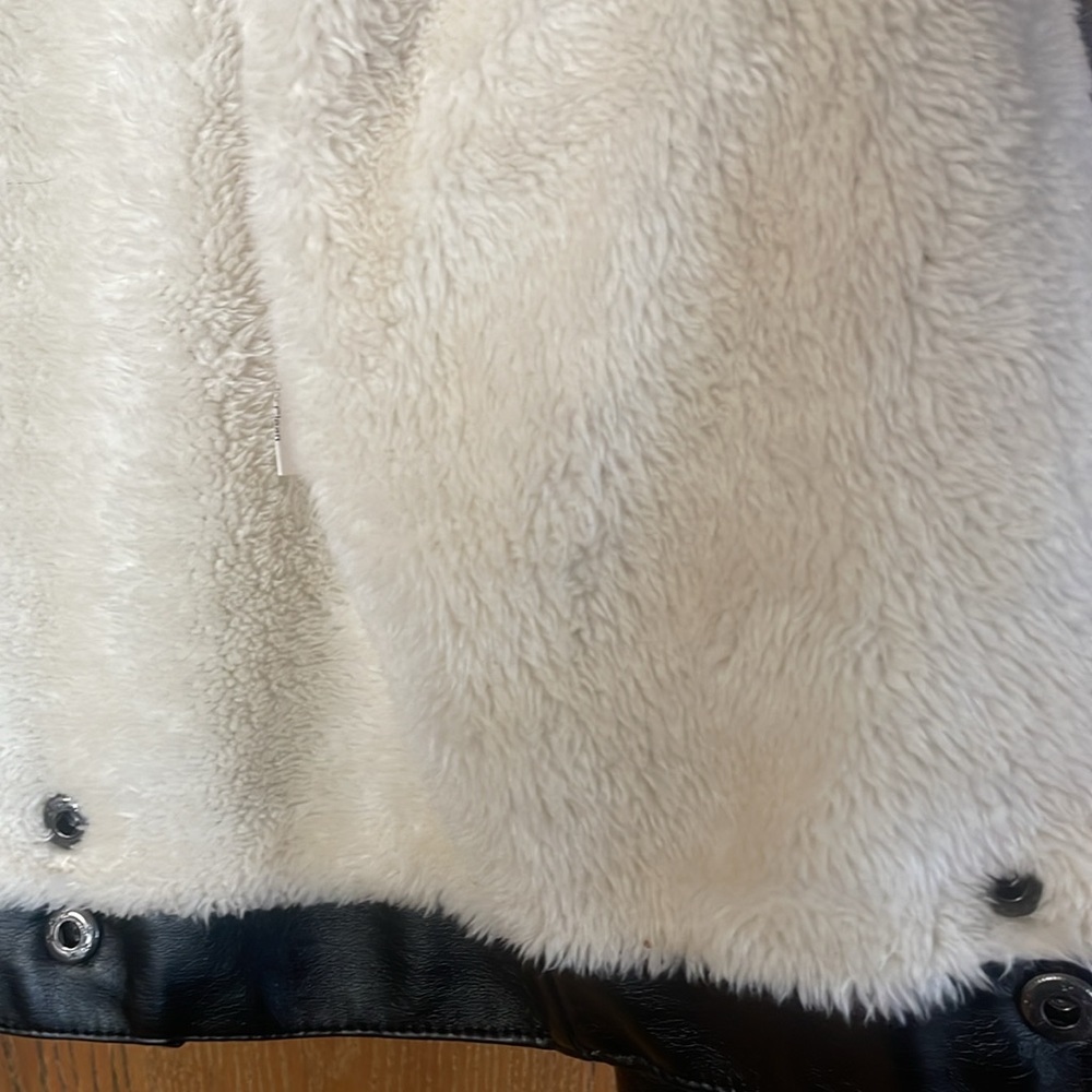 LJYH - Faux Leather Jacket - Soft lining - Picture 11 of 11